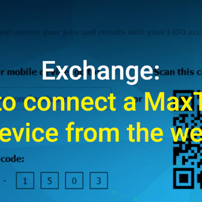 How to connect a MaxTester device from the web