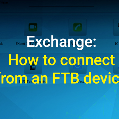 How to connect from an FTB device